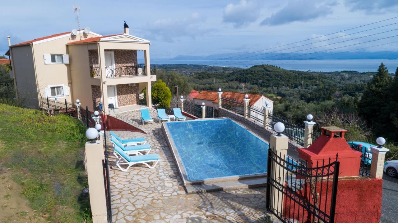 Villa Spartera Sea View By Corfuescapes Lefkímmi Exterior foto