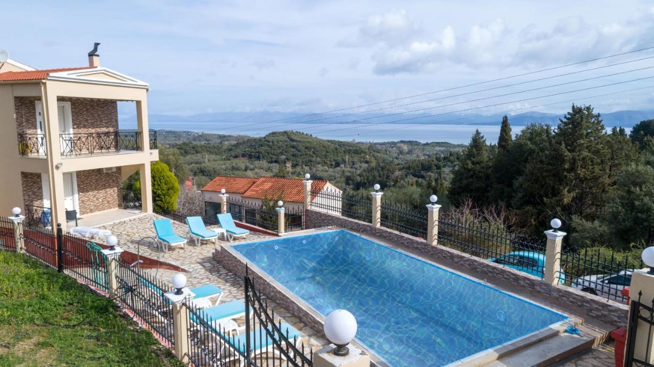 Villa Spartera Sea View By Corfuescapes Lefkímmi Exterior foto